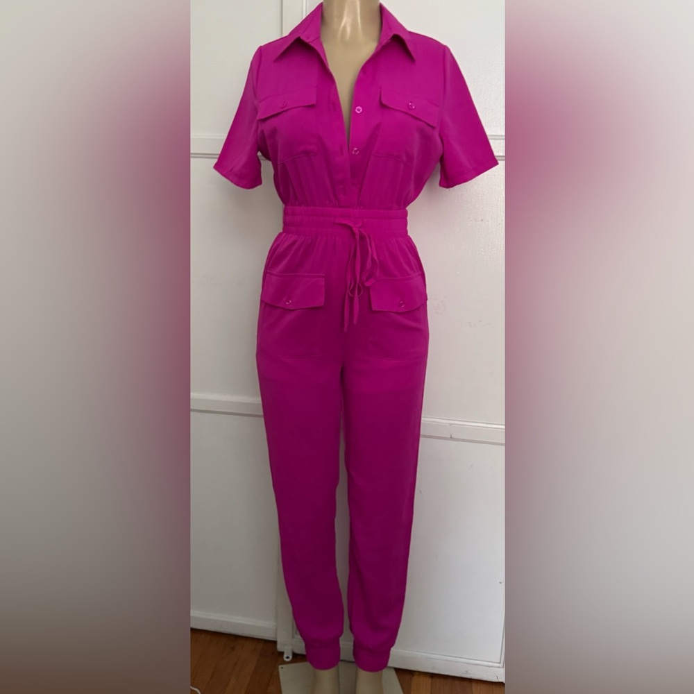 Women's Pink Jumpsuit